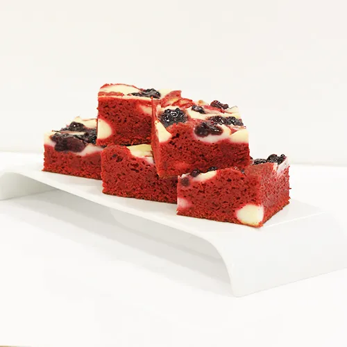 Red Brownie de Frutos Vermelhos